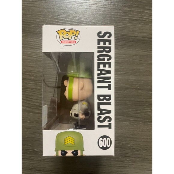 2019 SDCC Funko Pop! Animation Wacky Races Sergeant Blast #600 Exclusive - Picture 2 of 6